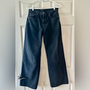 GRLFRND Black Relaxed Jeans